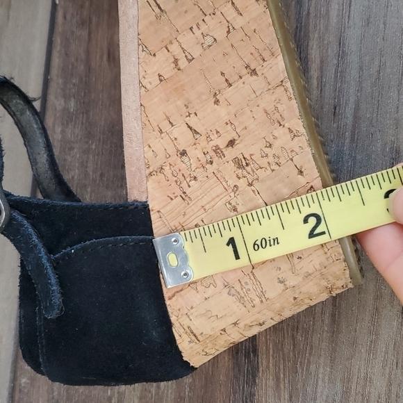 Toms Women Wedge Platform Sandal shoes heels s 8 - Picture 11 of 13